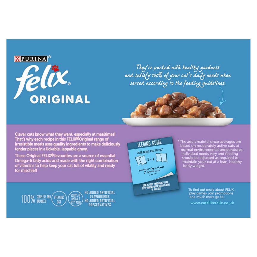 Felix Cat Food Mixed Selection In Gravy