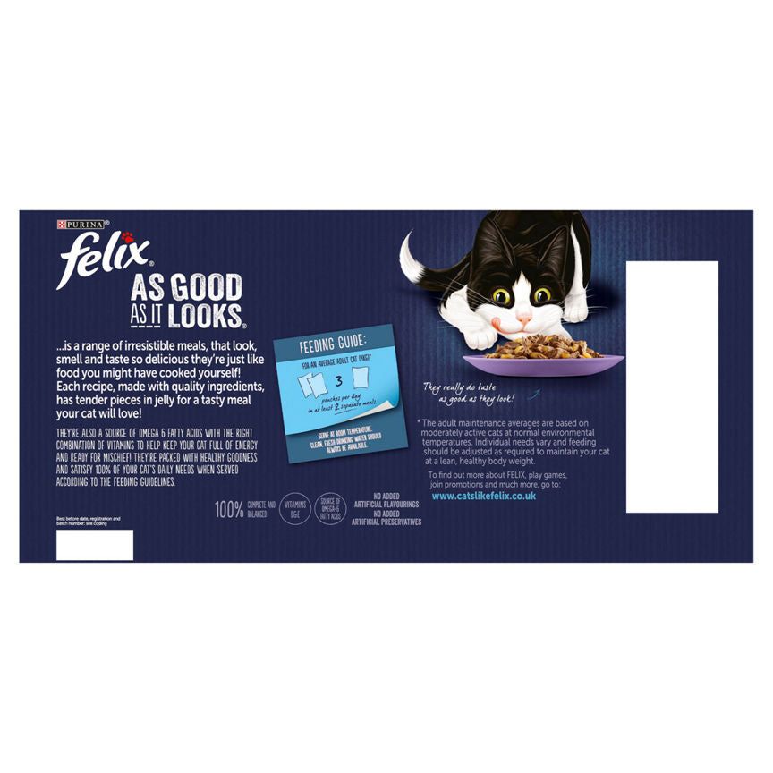 Felix As Good As It Looks Cat Food Mixed Cat Food & Accessories ASDA   