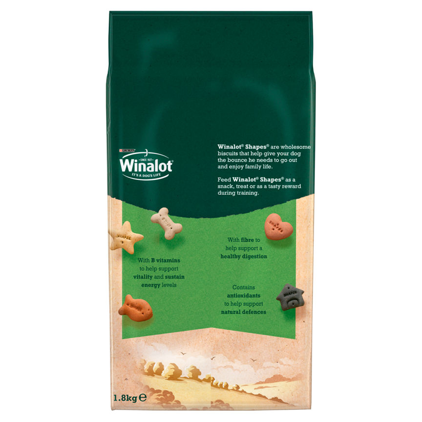 Winalot Shapes Dog Biscuits Dog Food & Accessories ASDA   