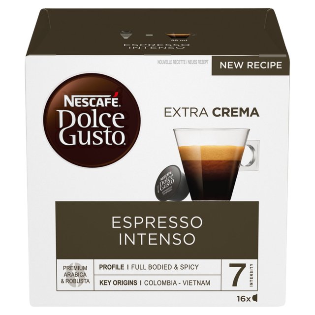 Nescafe Dolce Gusto Espresso Intenso Pods Food Cupboard M&S   