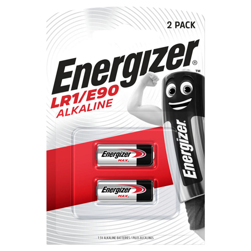 Energizer LR1/E90 Alkaline 1.5V Batteries