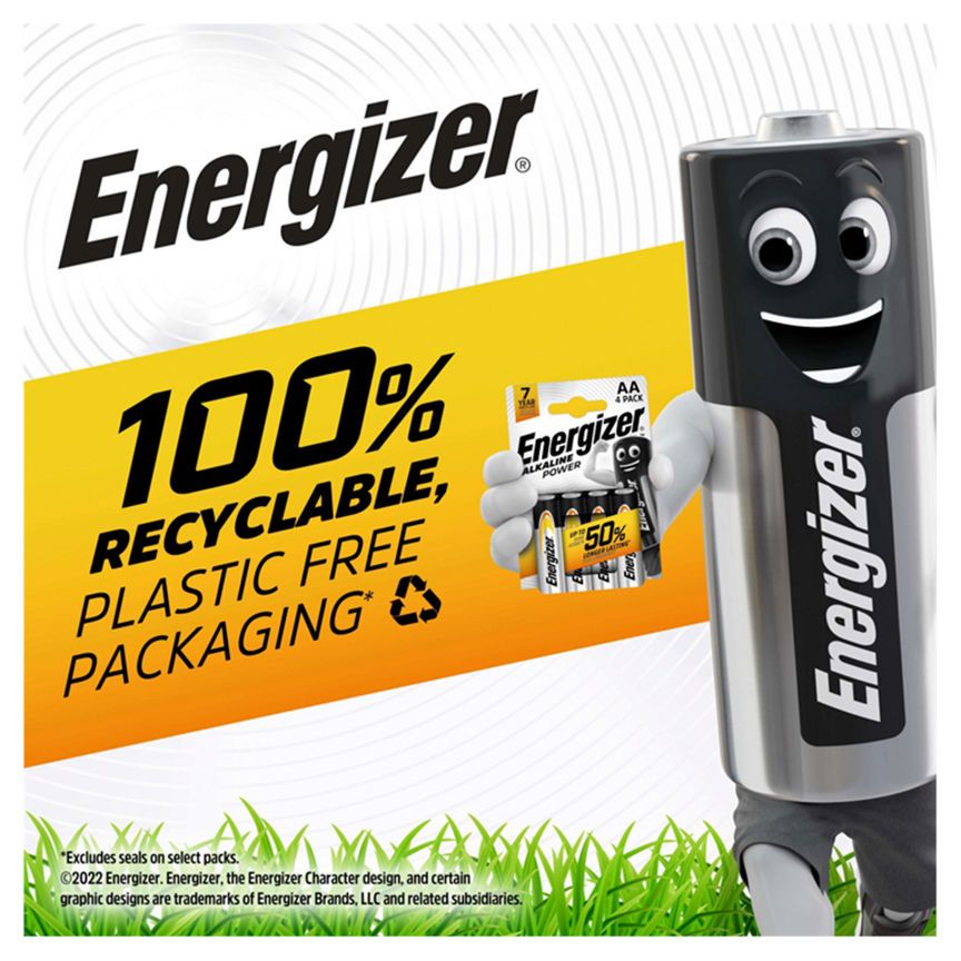 Energizer Alkaline Power AAA Batteries General Household ASDA   