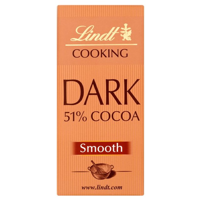 Lindt 51% Dark Cooking Chocolate Bar