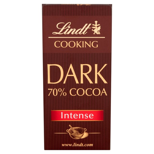 Lindt 70% Dark Cooking Chocolate Bar