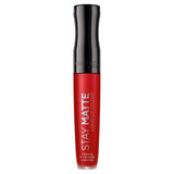 Rimmel London Stay Matte Liquid Lip Colour 500 Fire Starter 5.5ml All Sainsburys   