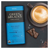 Green & Black's Organic Sea Salt Milk Chocolate Bar SERVICE M&S