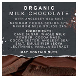 Green & Black's Organic Sea Salt Milk Chocolate Bar SERVICE M&S