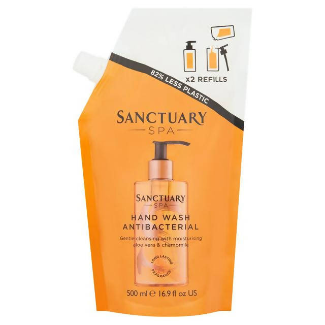 Sanctuary Spa Hand Wash Antibacterial Refill 500ml