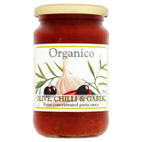 Organico Olive Chilli & Garlic Pasta Sauce - McGrocer