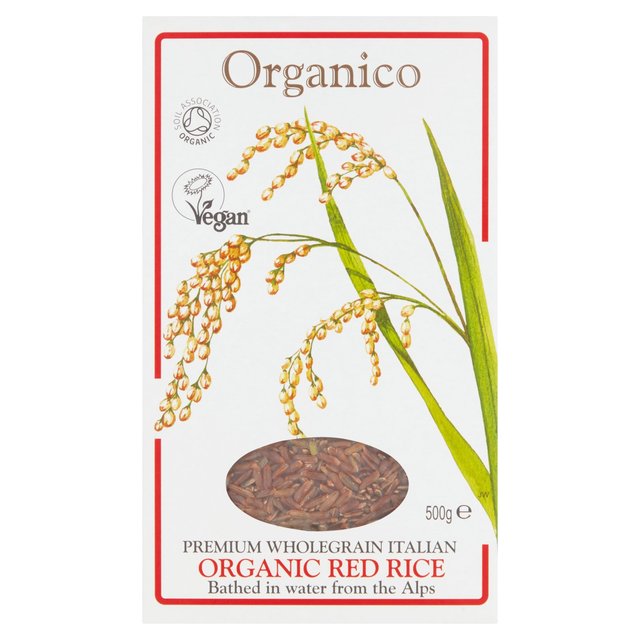 Organico Red Rice Wholegrain Food Cupboard M&S Default Title  