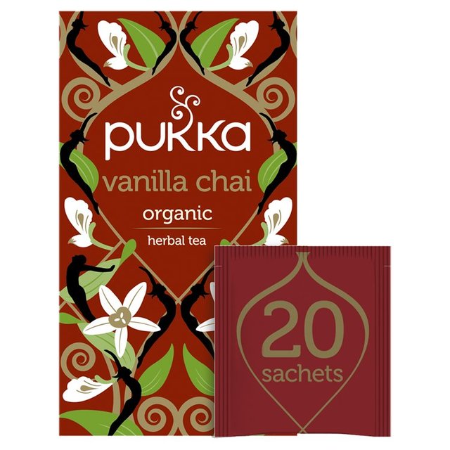 Pukka Organic Vanilla Chai Tea Bags Food Cupboard M&S Default Title  