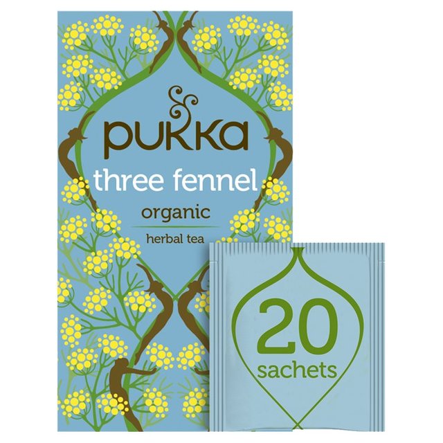 Pukka Organic Three Fennel Tea Bags Food Cupboard M&S Default Title  