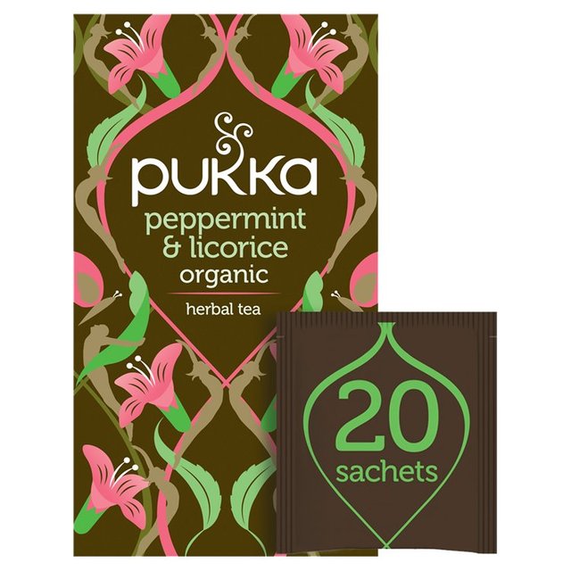 Pukka Peppermint & Licorice Tea Bags