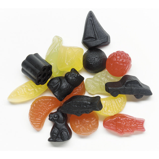 Malaco Gott & Blandat Original Fruit & Liquorice Wine Gums   160g