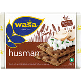 Wasa Husman Rye Crispbread Food Cupboard M&S Default Title  