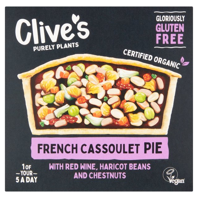 Clive's Organic Gluten Free French Cassoulet Pie Free from M&S   