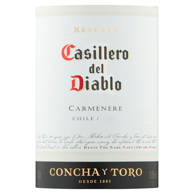 Casillero del Diablo Carmenere Wine & Champagne M&S   