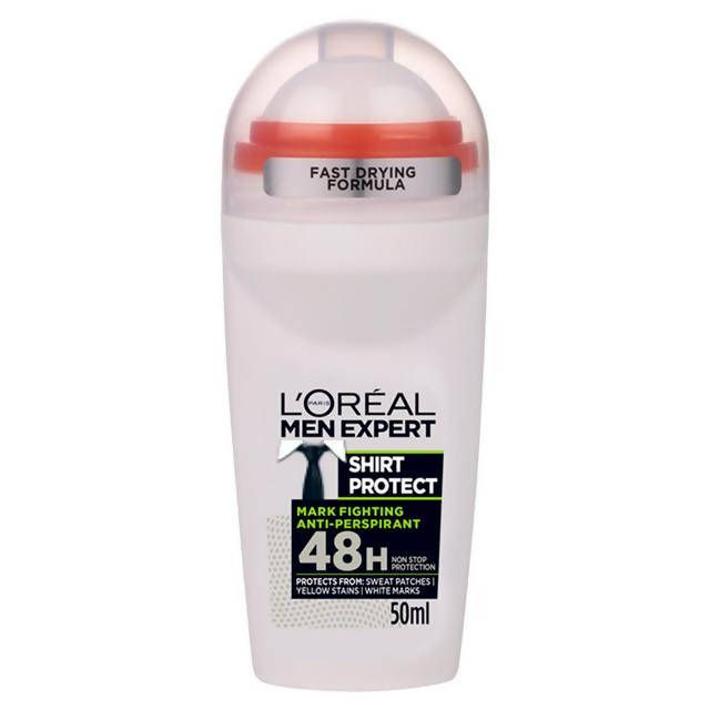 L'Oreal Men Expert Shirt Protect 48H Antiperspirant Roll On Deodorant 50ml