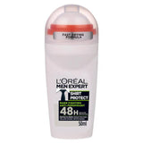 L'Oreal Men Expert Shirt Protect 48H Antiperspirant Roll On Deodorant 50ml deodorants & body sprays Sainsburys   