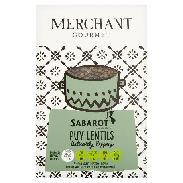 Merchant Gourmet Puy Lentils 500g Pulses & beans Sainsburys   