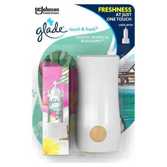 Glade Touch & Fresh Air Freshener Tropical Blossoms 10ml Aerosol & room sprays Sainsburys   