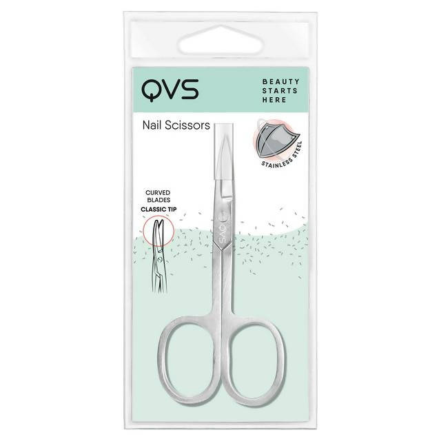 QVS Curved Nail Scissors