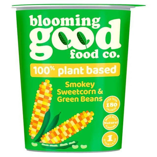 Blooming Good Food Smokey Sweetcorn & Green Beans 55g Noodle Pots Sainsburys   
