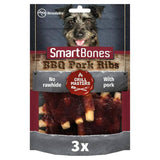 Smart Bones Grill Masters BBQ Pork Ribs Half Racks x3 111g - McGrocer