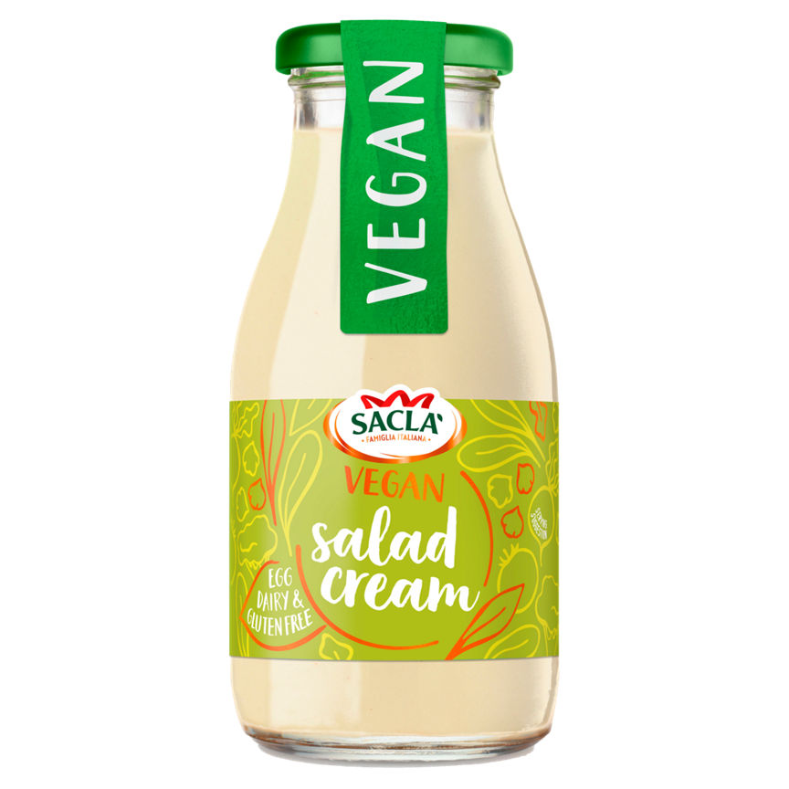 Sacla Vegan Salad Cream Vegetarian & Vegan ASDA   