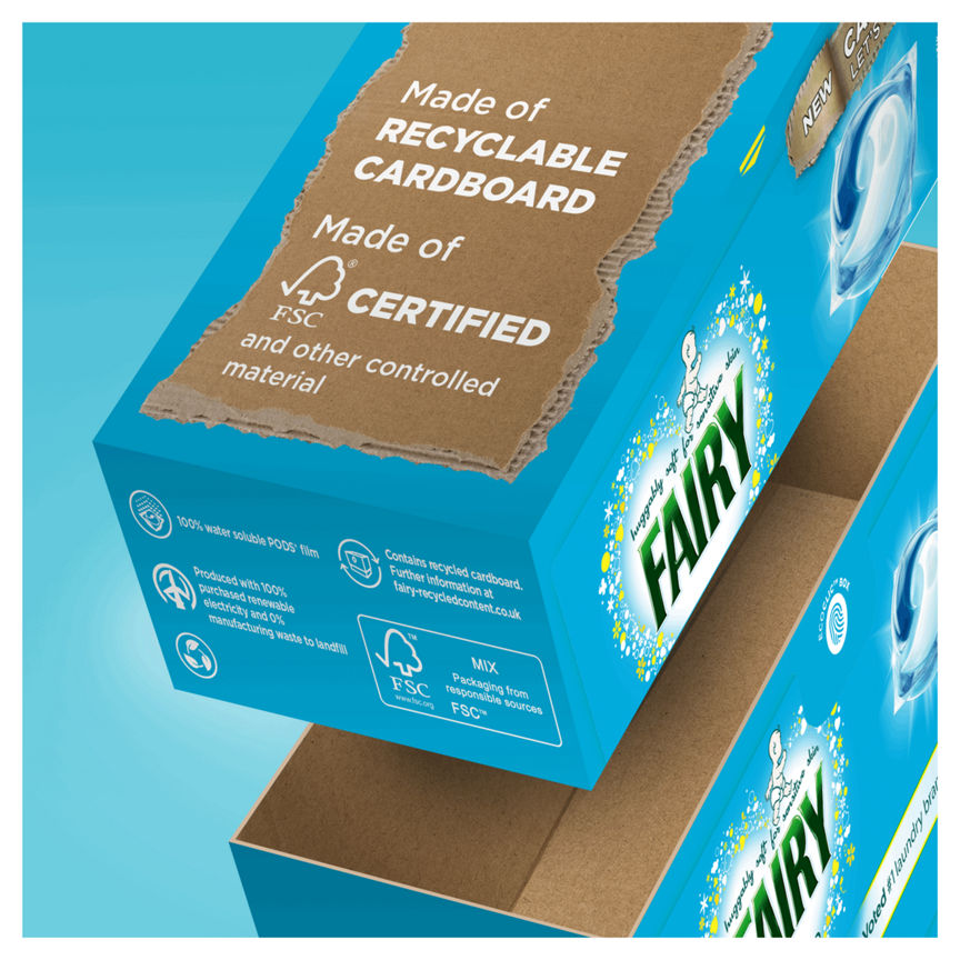 Fairy Non Bio PODS® Washing Liquid Capsules 15 Washes General Household ASDA   