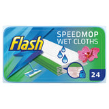 Flash Speedmop Wet Cloth Refills, 24 Cloths, Lemon Multi-Surface GOODS ASDA   