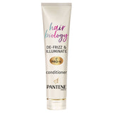 Pantene Hair Biology De-frizz & Illuminate Hair Conditioner For Frizzy, Dry, Coloured Hair Haircare & Styling ASDA   