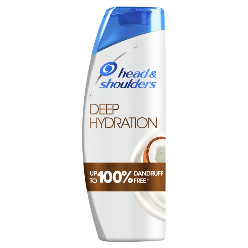 Head & Shoulders Anti Dandruff Shampoo Deep Hydration with Coconut Oil Haircare & Styling ASDA   