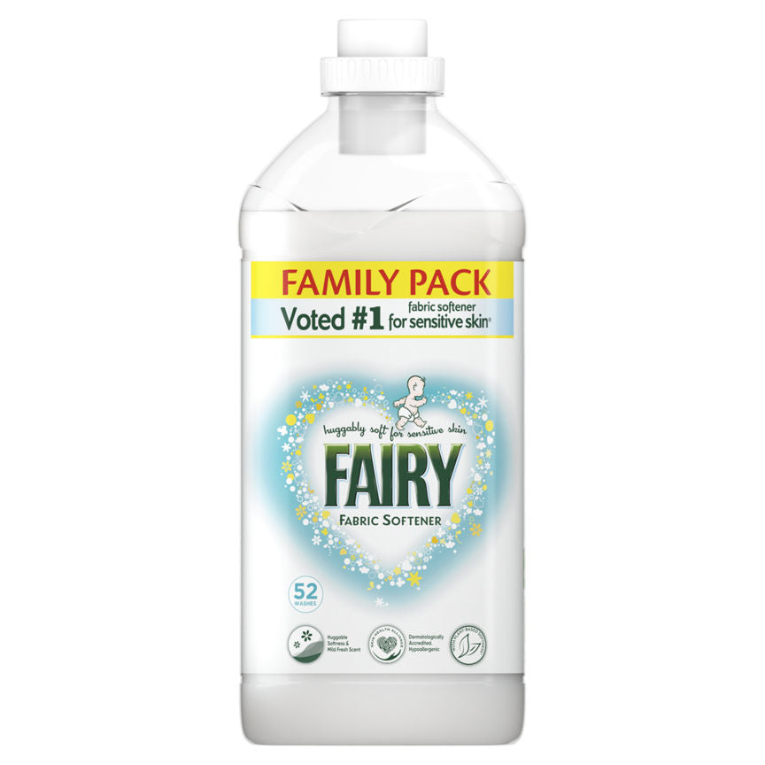 Fairy Fabric Conditioner Original 52 Washes GOODS ASDA   