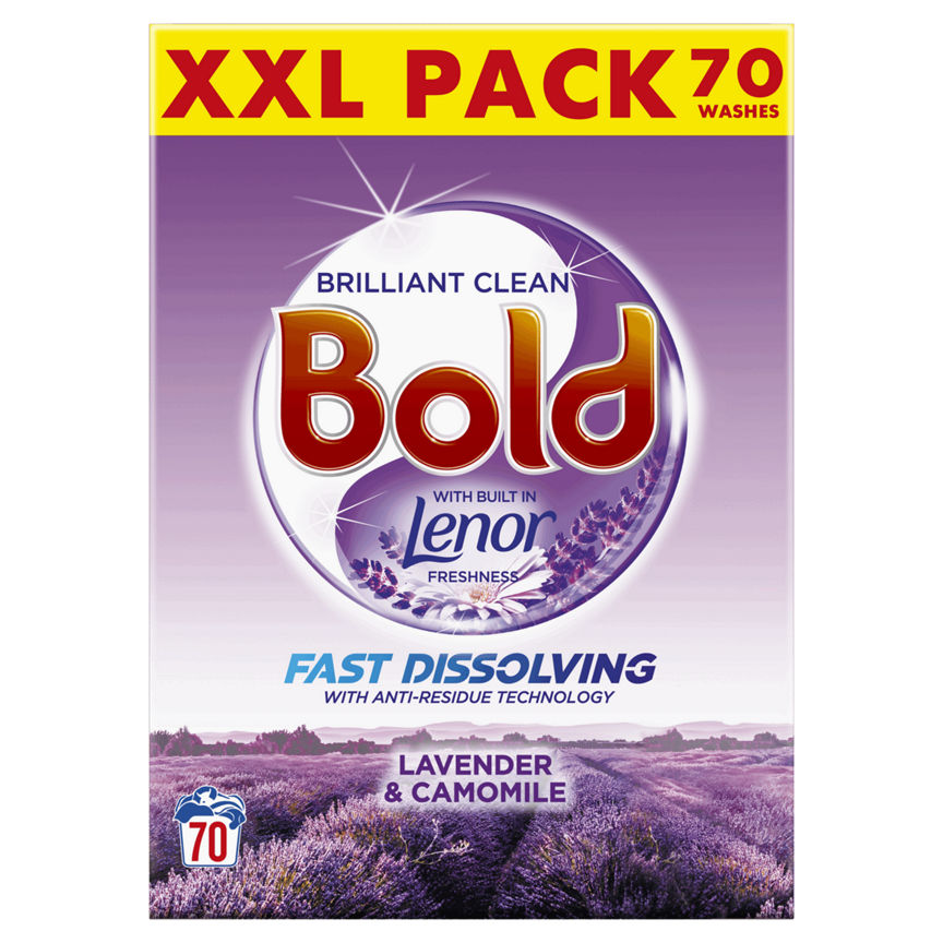 Bold Washing Powder, 70 Washes, Lavender & Camomile