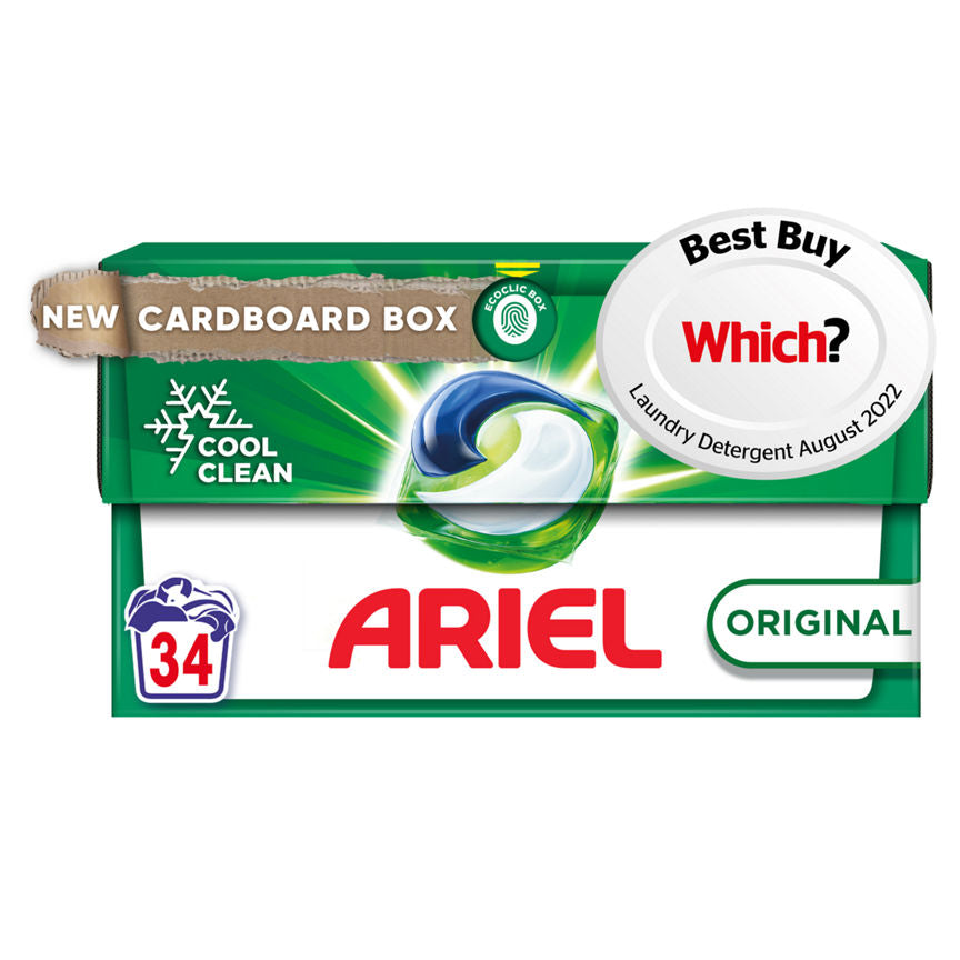 Ariel All-in-1 PODS®, Washing Liquid Capsules 34 Washes