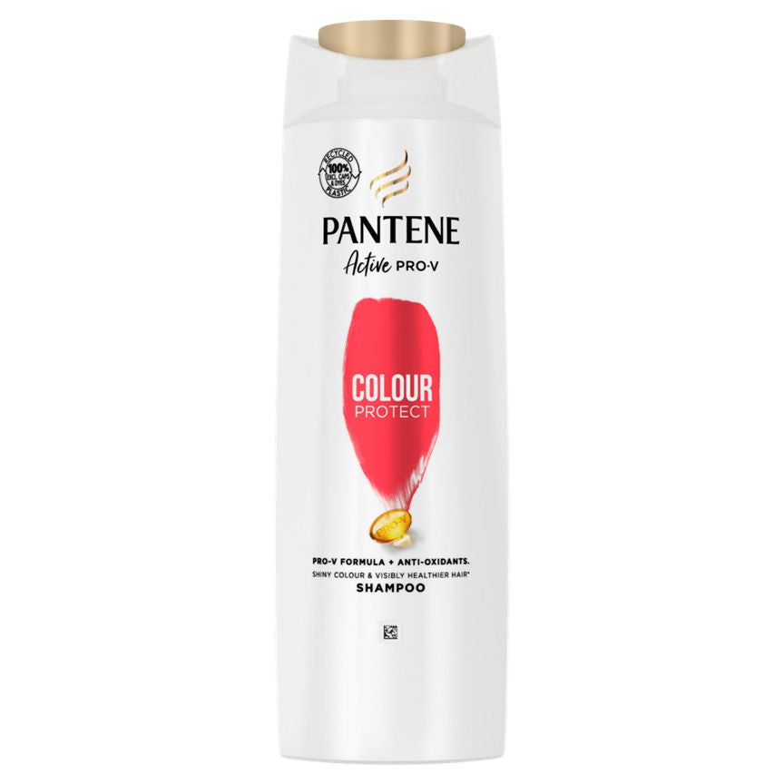 Pantene Pro-V Colour Protect Shampoo, Pro-V Formula + Anti-Oxidants, For Colored Hair, Haircare & Styling ASDA   