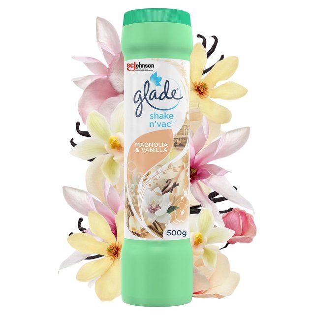 Glade Shake 'n Vac Carpet Freshener Magnolia and Vanilla Miscellaneous M&S   