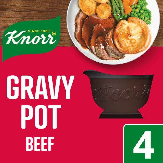 Knorr 4 Beef Gravy Pots