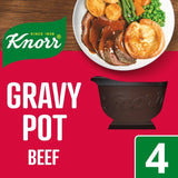 Knorr 4 Beef Gravy Pots Food Cupboard M&S Default Title  