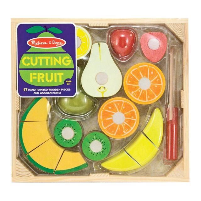 Melissa & Doug Wooden Cutting Fruit, 3yrs+