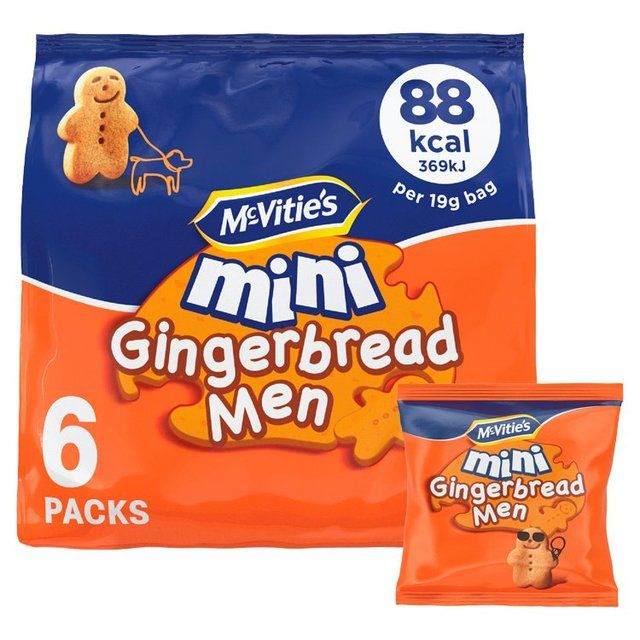 McVitie's Mini Gingerbread Men GOODS M&S Default Title  