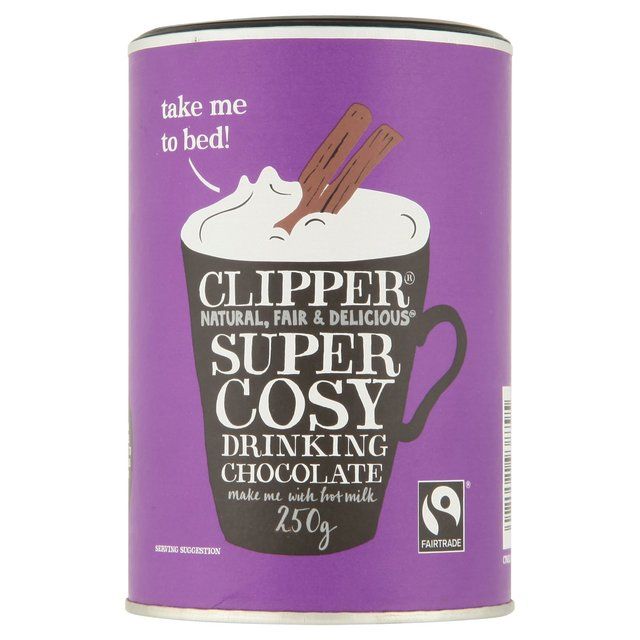 Clipper Fairtrade Drinking Chocolate Food Cupboard M&S   