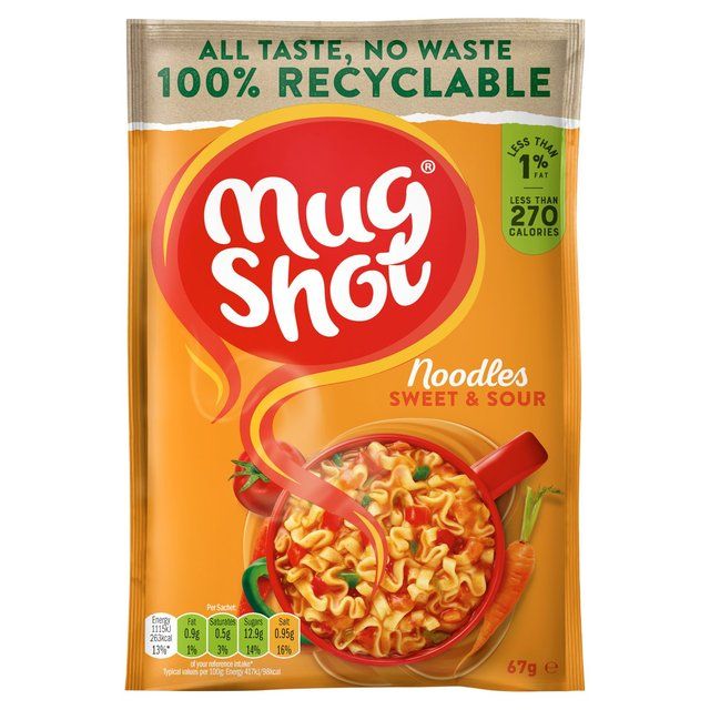 Mug Shot Spicy Sweet & Sour Noodles Rice, Pasta & Noodles M&S Default Title  