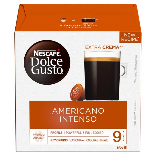 Nescafe Dolce Gusto Americano Intenso Pods Food Cupboard M&S   