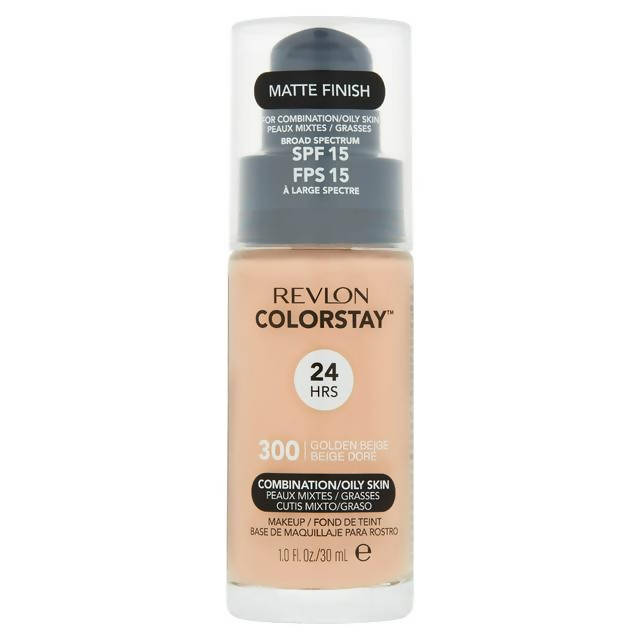 Revlon ColorStay Makeup for Combination & Oily Skin 300 Golden Beige 30ml All Sainsburys   