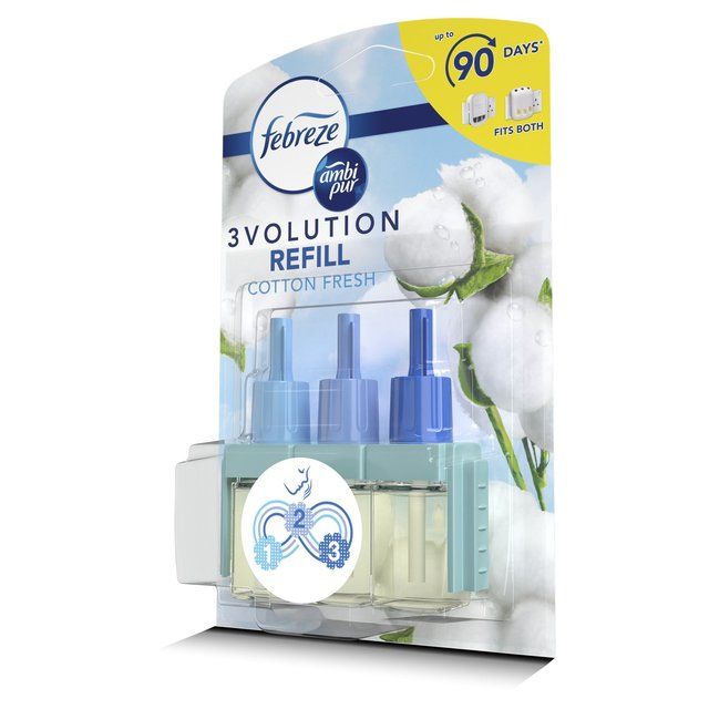 Febreze 3Volution Plug In Refill Cotton Fresh