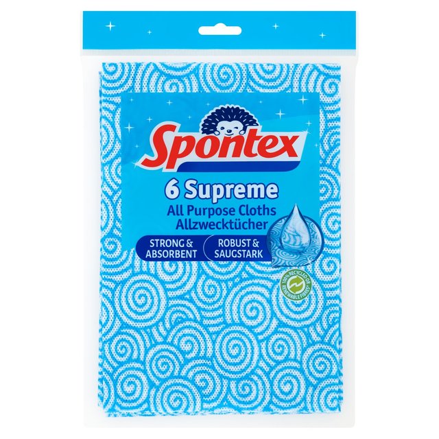 Spontex Supreme All Purpose Cloth Accessories & Cleaning M&S   