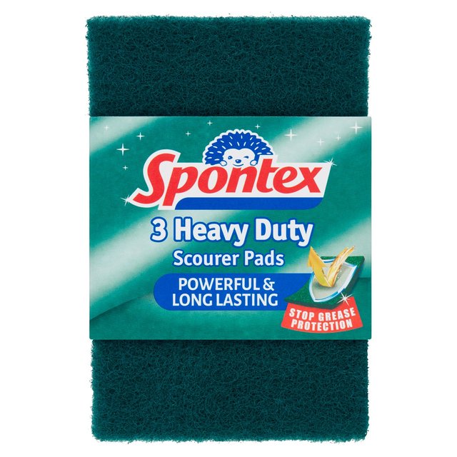 Spontex Heavy Duty Scourer Pads