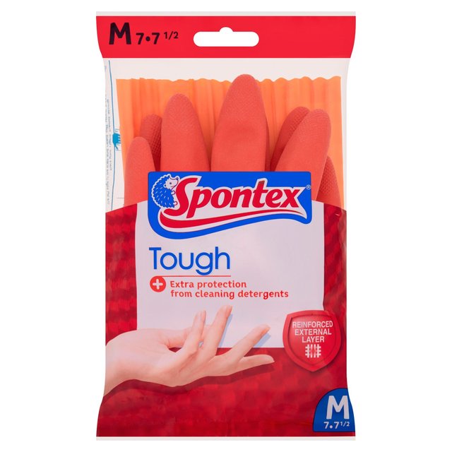 Spontex Tough Gloves Medium Accessories & Cleaning M&S   